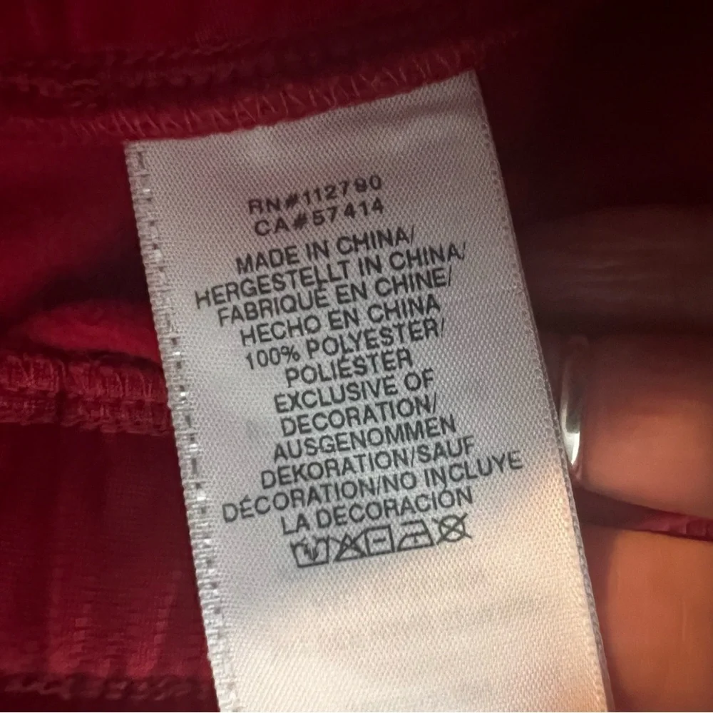 True Religion Tricot Track Pant Joggers Men’s S Colorblock Red Logo Trim Pockets
